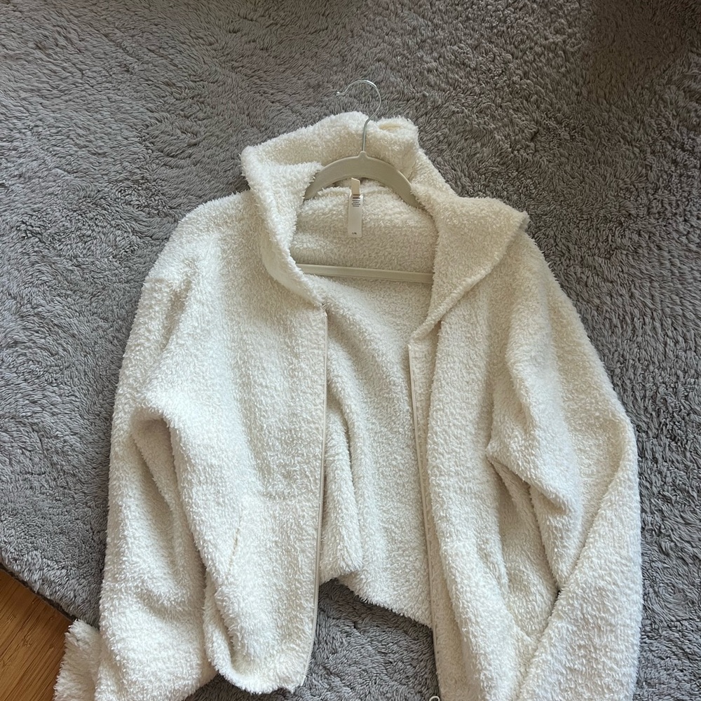 Skims fuzzy jacket